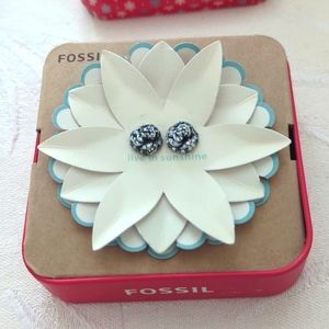 New Fossil Earrings